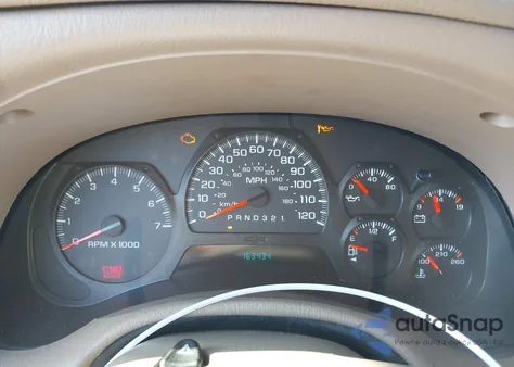 2004 Chevrolet Trailblazer Ext Lt из США, поврежденный, VIN 1GNET16S946144040